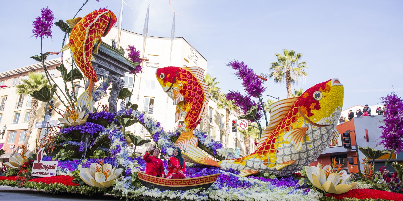 2024 - The 135th Rose Parade Event Presented by Honda and 110th Rose Bowl  Game - January 1, 2024, Start at 8am PST